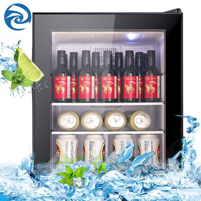 Pés cúbicos de Mini Fridges 220V 1,4 pretos da casa de 55W 40L