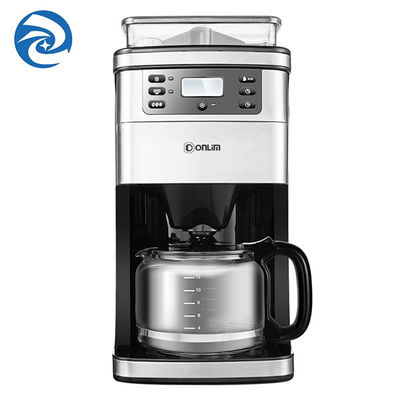 Fabricante de café americano da casa do gotejamento automático com moedor 1.5L 900W