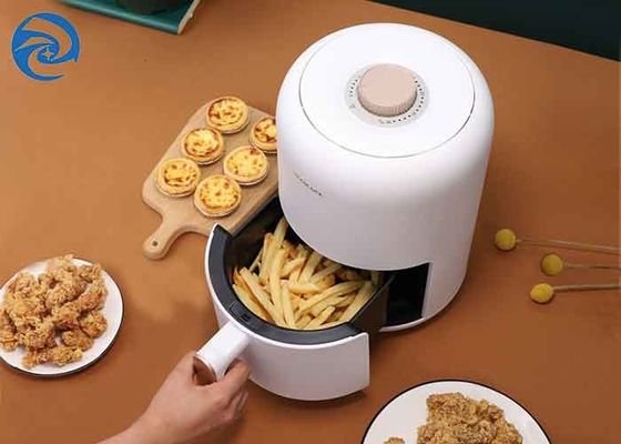 Branco elétrico das frigideira espertas automáticas do ar de 2,6 quartos