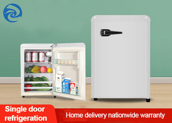 Cu branco retro Ft de 75L 90L 118L Mini Fridges With Freezer 2,6