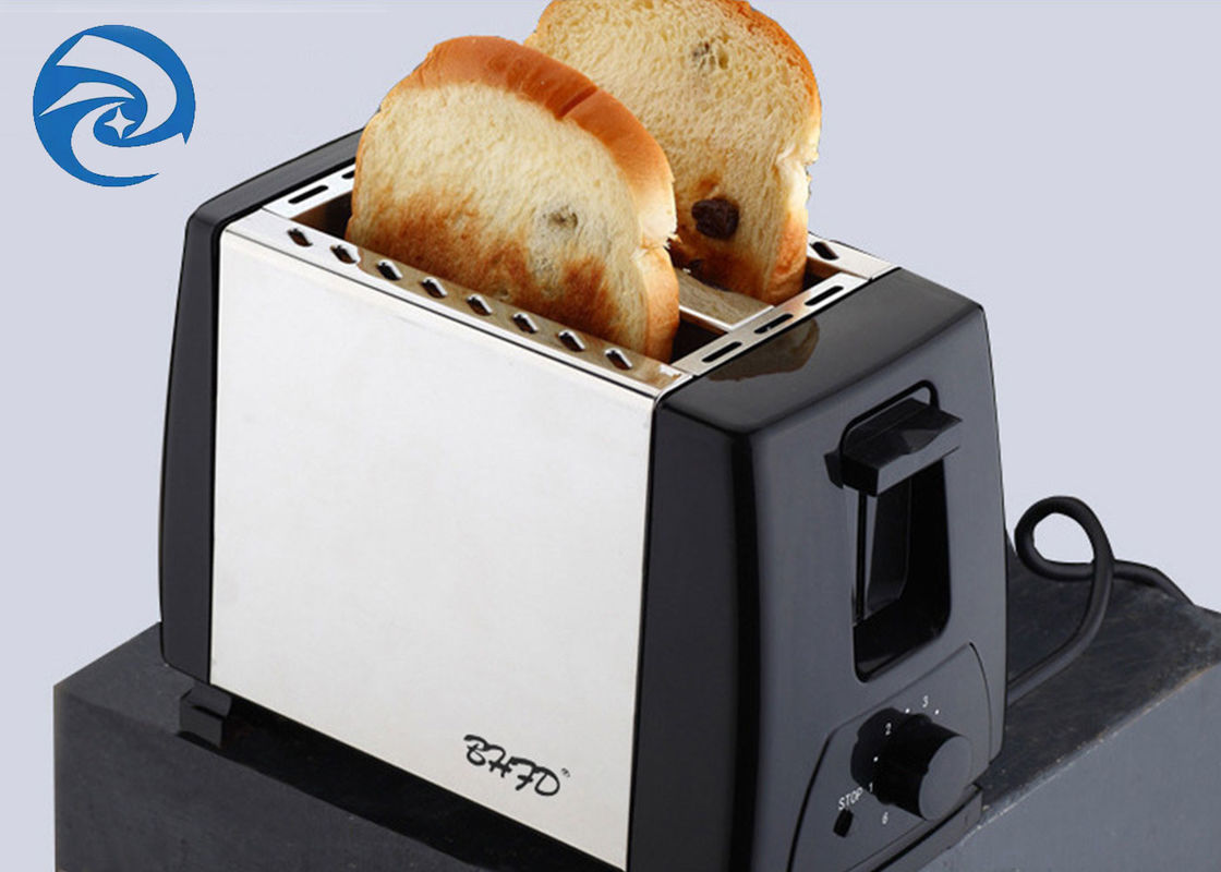 velocidades de aço inoxidável da fatia do torradeira 2 do pão de 220V 750W 6