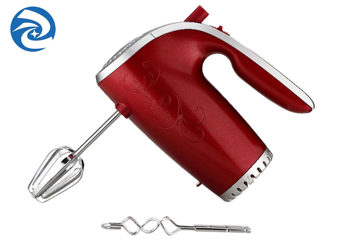 Velocidades Handheld vermelha de 201-250W Mini Electric Egg Beater Household 5