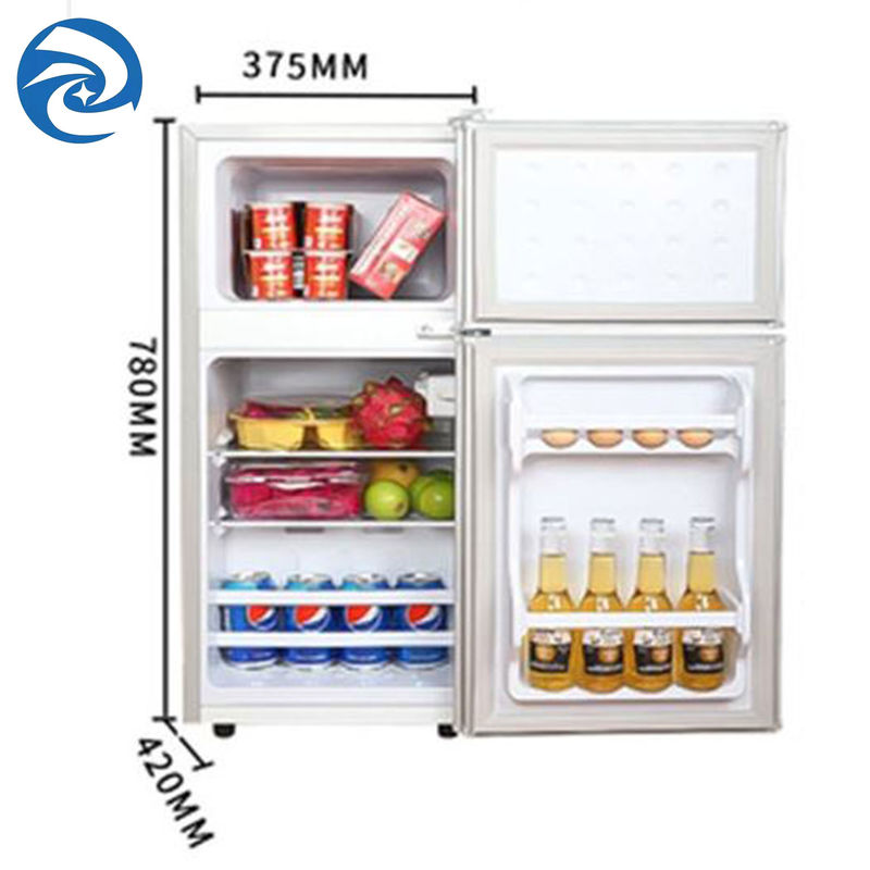 36L única e porta dobro Mini Fridges With Freezer de 53L