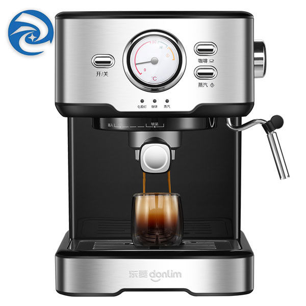 Máquina italiana do café da casa 220V com preto de Frother do leite