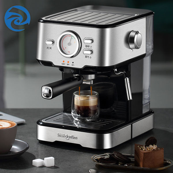 Máquina italiana do café da casa 220V com preto de Frother do leite