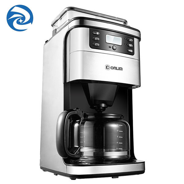 Fabricante de café americano da casa do gotejamento automático com moedor 1.5L 900W