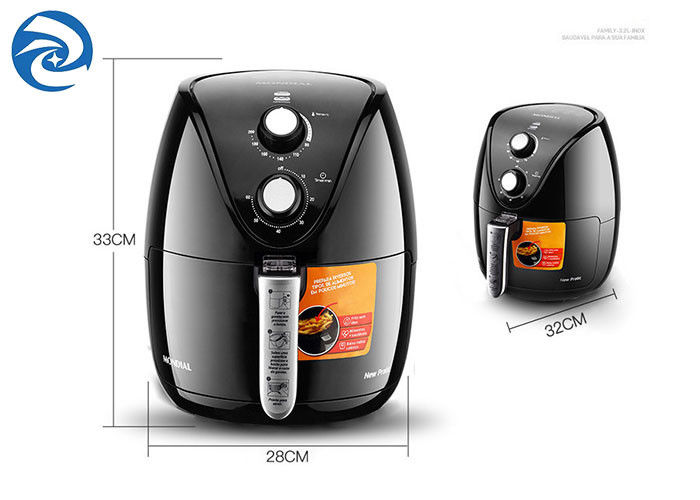As frigideira do ar de Monda 4.5L Smart dirigem 1500 watts 4,8 quartos