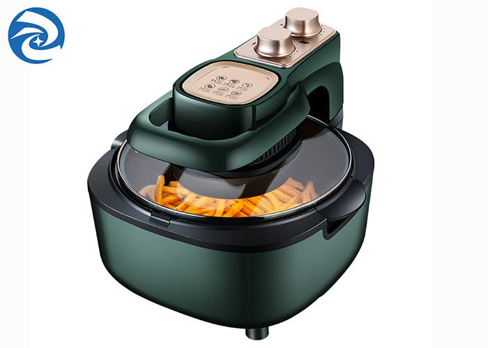 frigideira espertas do ar 6L 6,3 quartos para a casa escura - 220V verde