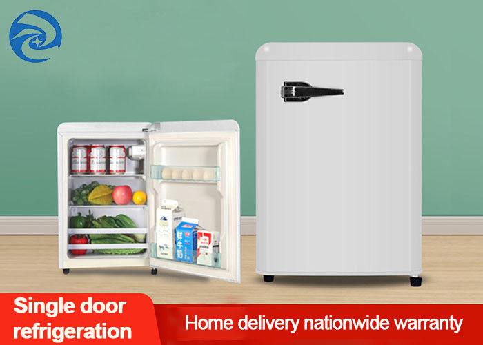 Cu branco retro Ft de 75L 90L 118L Mini Fridges With Freezer 2,6