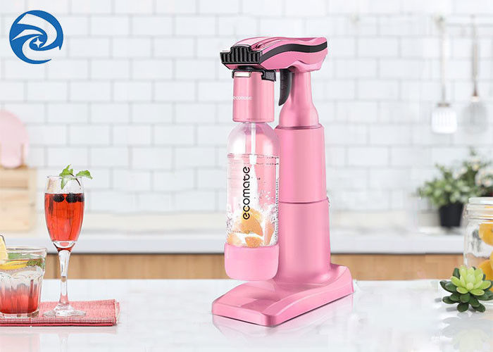 Máquina cor-de-rosa Juice Home da água da bolha de 130x230x340mm