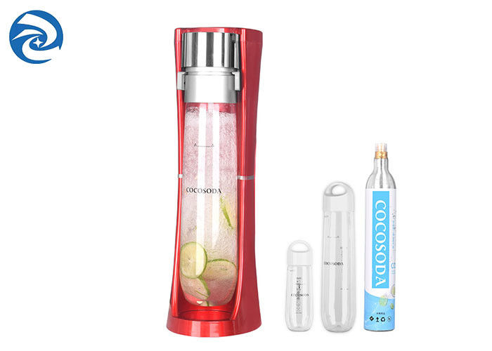 anúncio publicitário vermelho da máquina da água da bolha de 500ml 1000ml