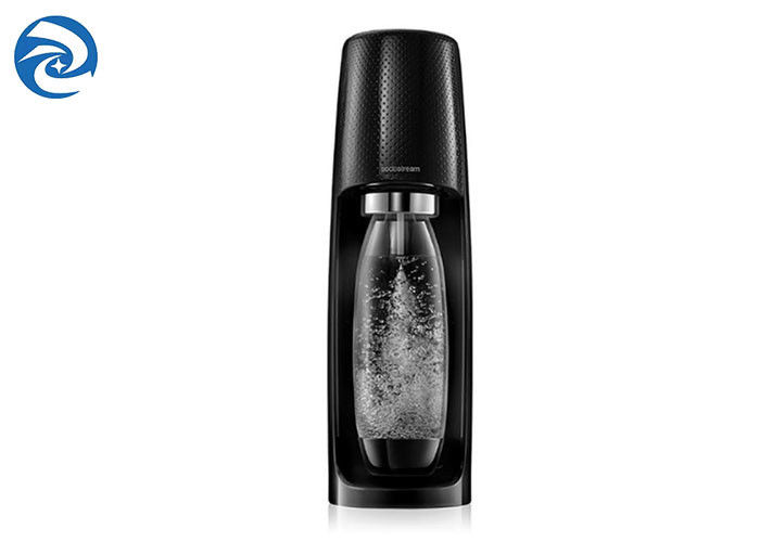 Preto portátil da máquina 600ml da água da bolha da soda do CO2